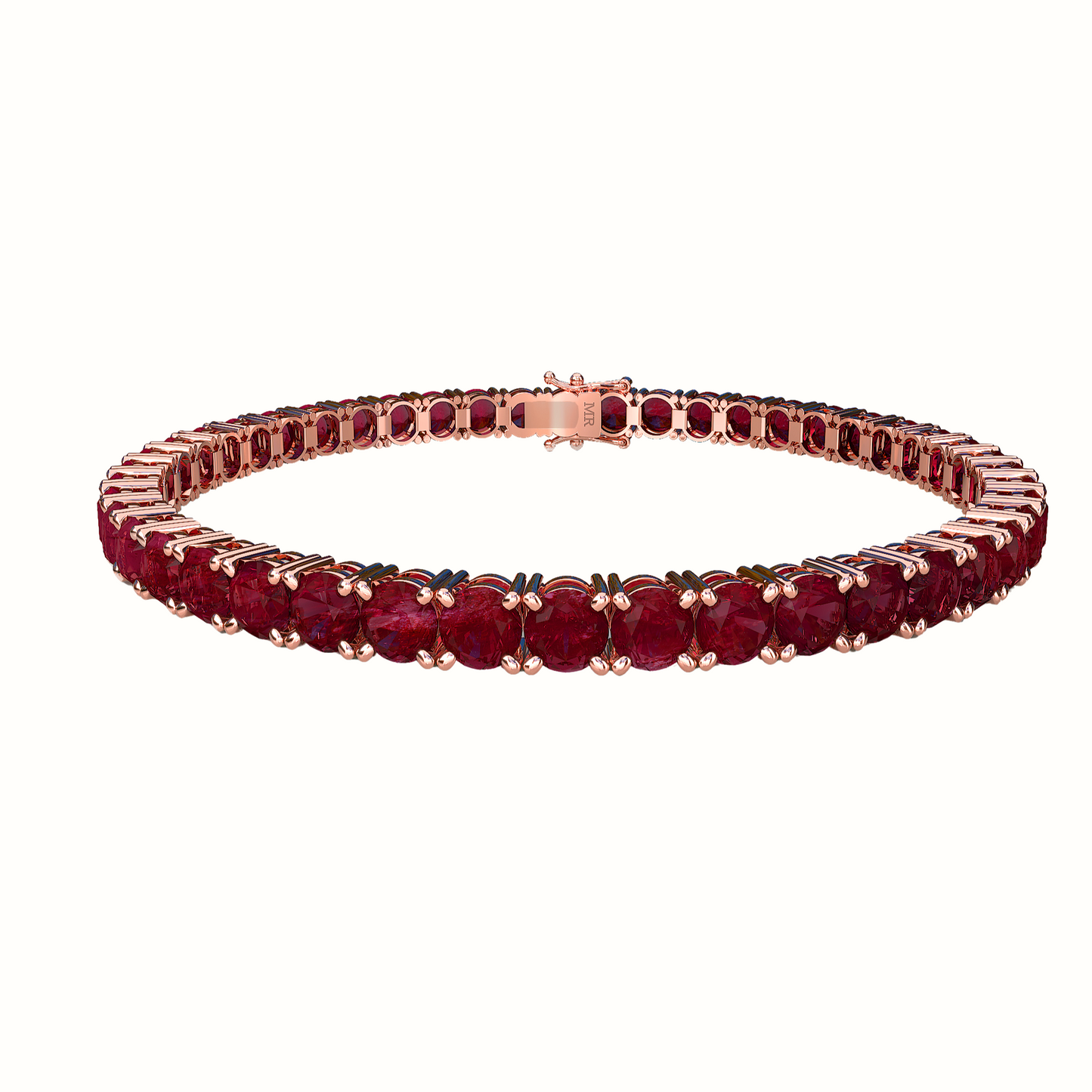 Tennis Bracelet Zafiro Rojo