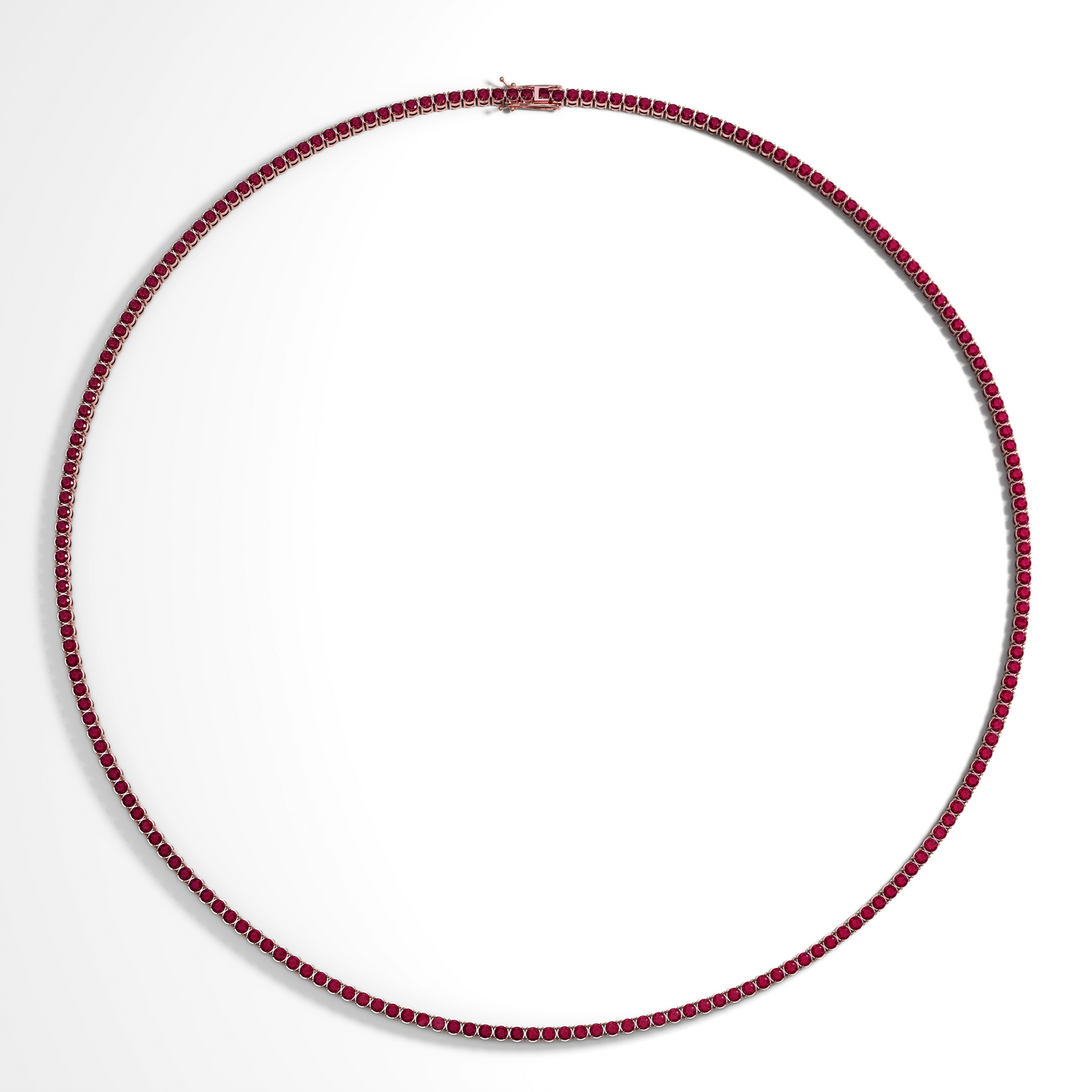 Collar Tennis Rubí