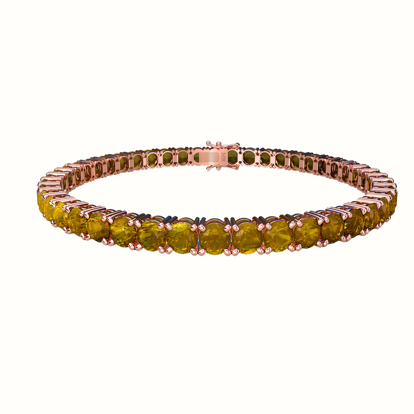 Tennis Bracelet Zafiro Amarillo
