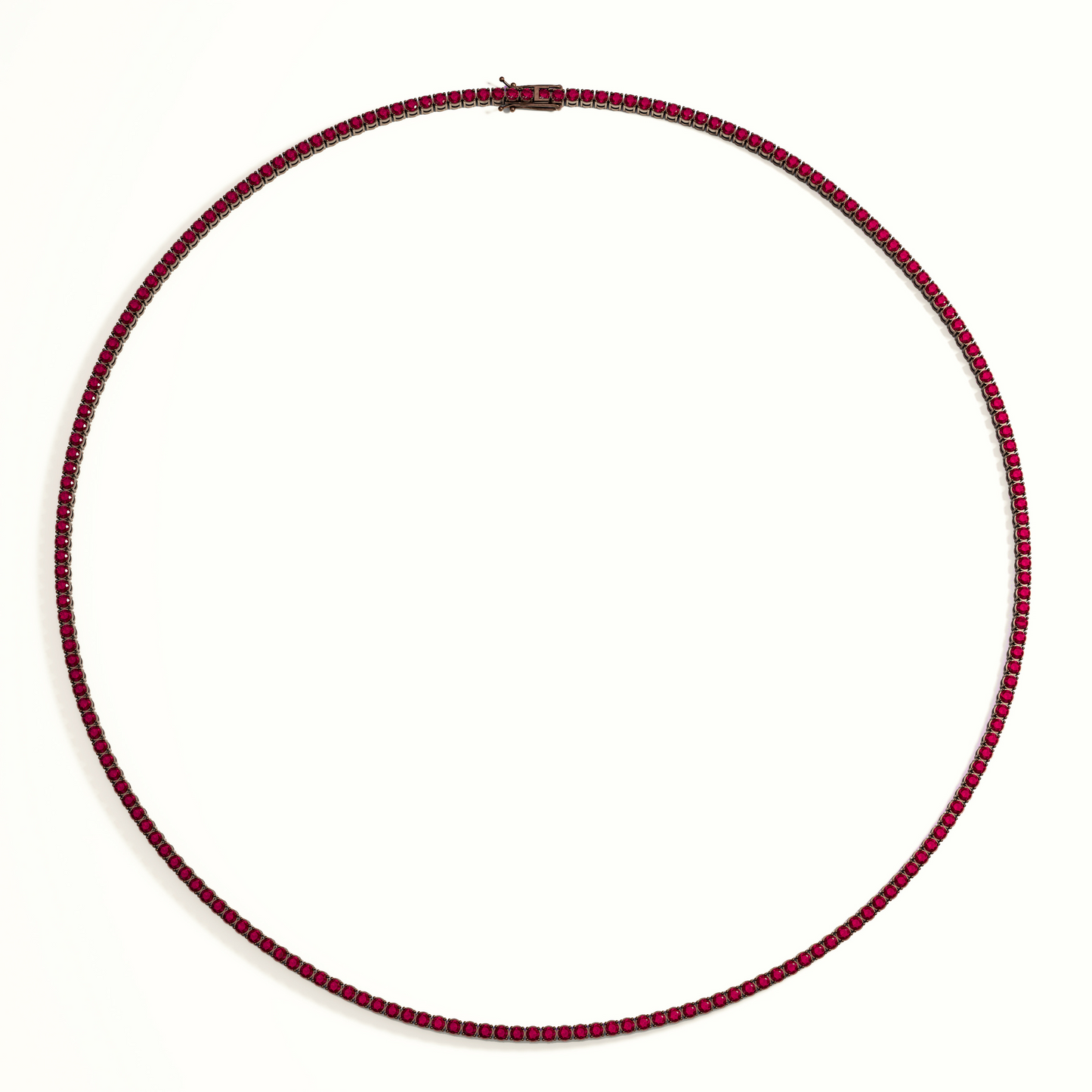 Collar Tennis Rubí