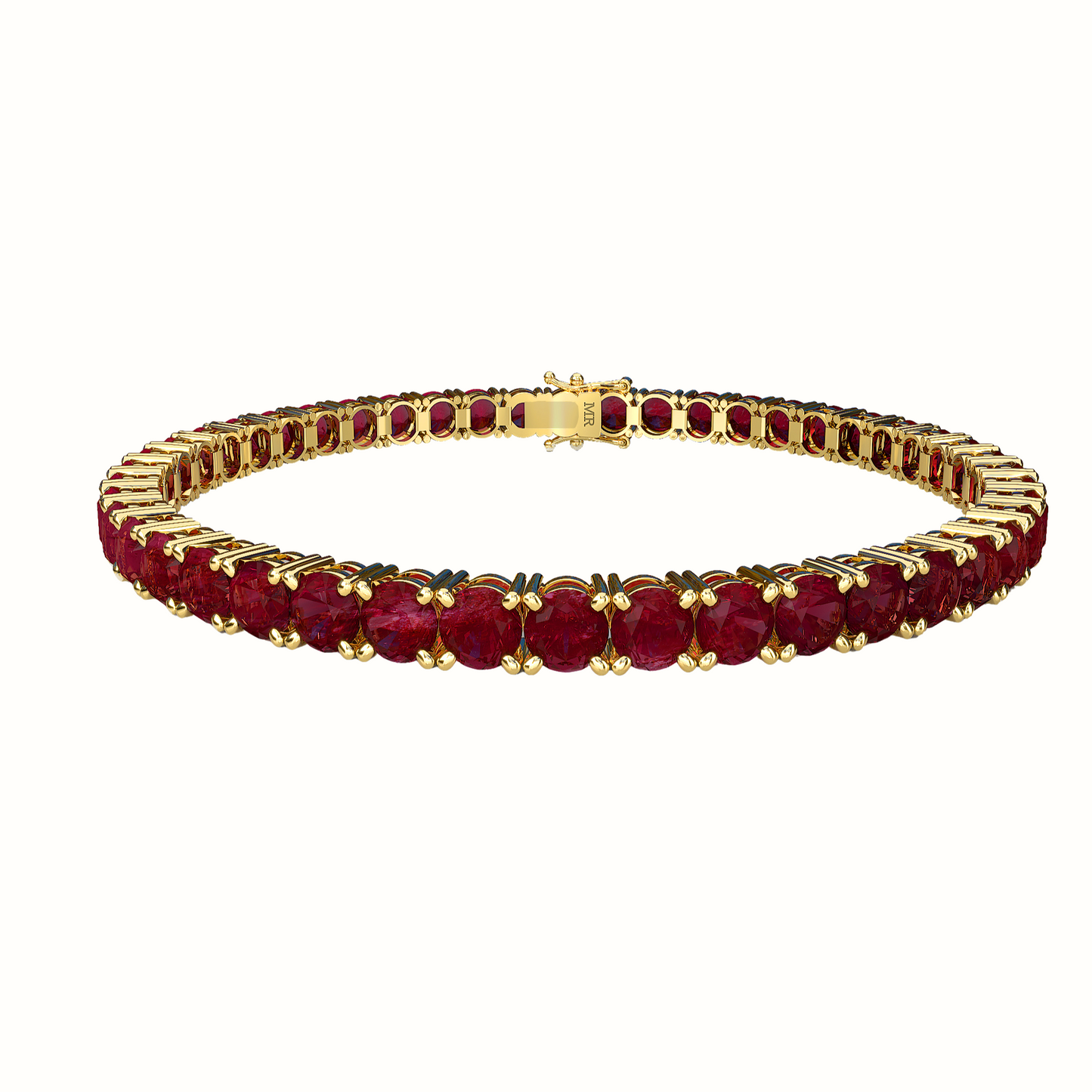 Tennis Bracelet Zafiro Rojo