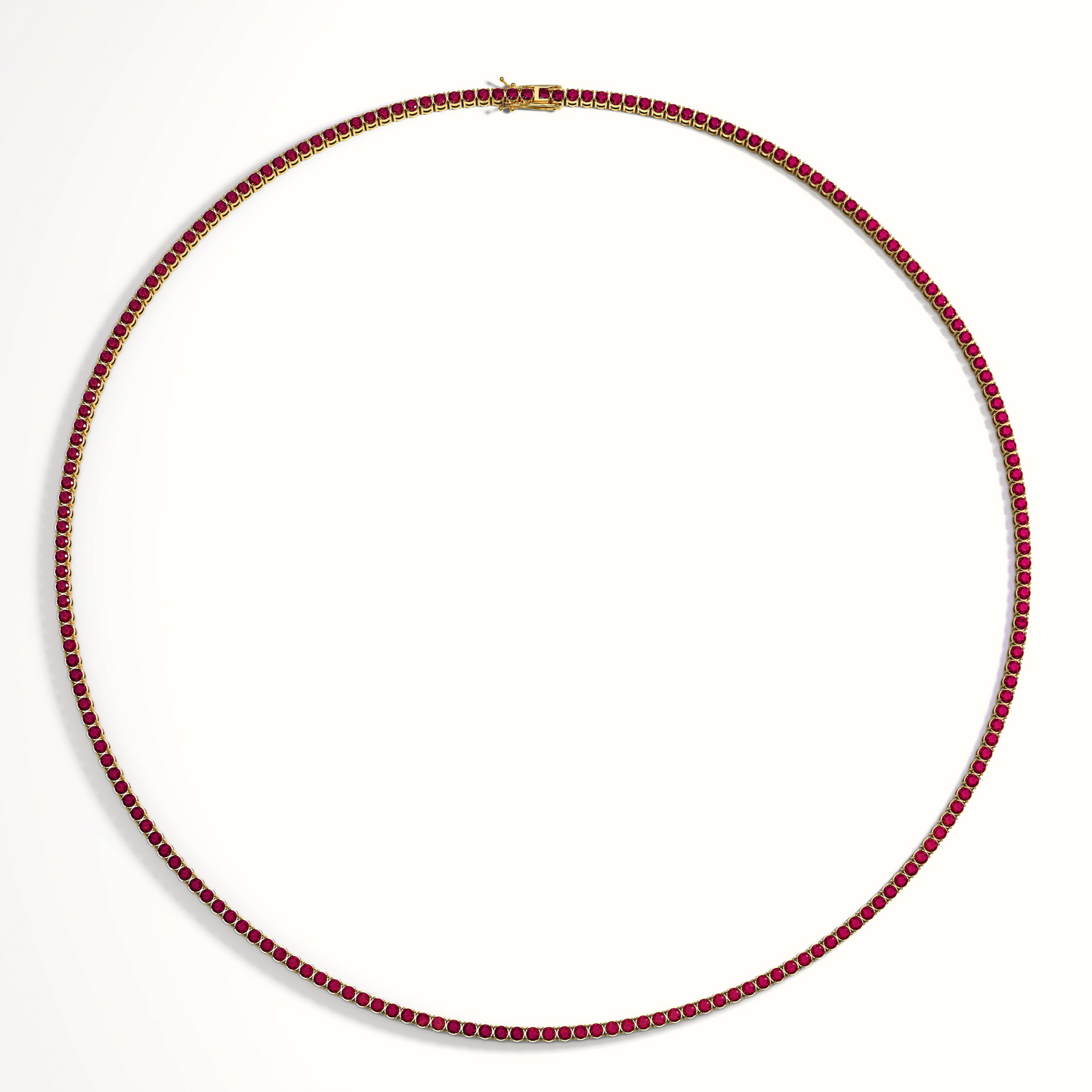 Collar Tennis Rubí