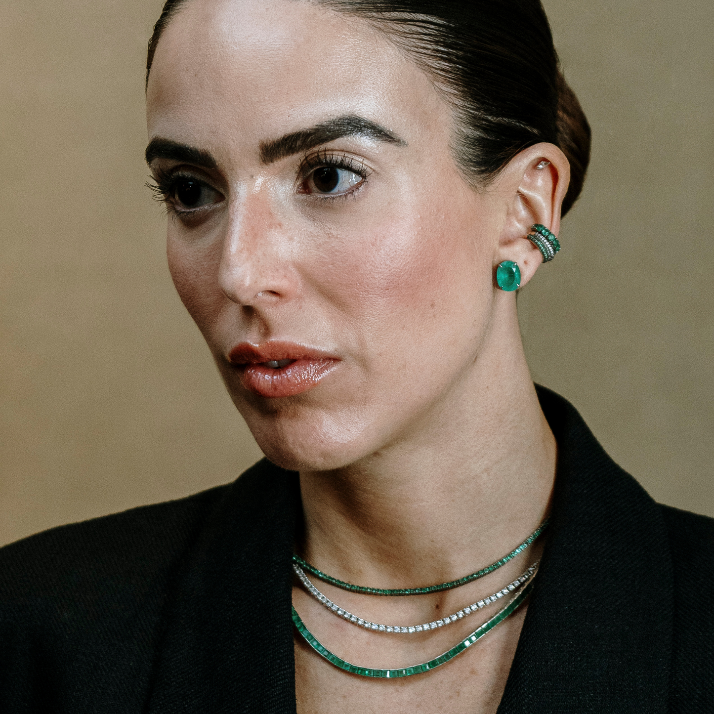 Aretes Esmeralda