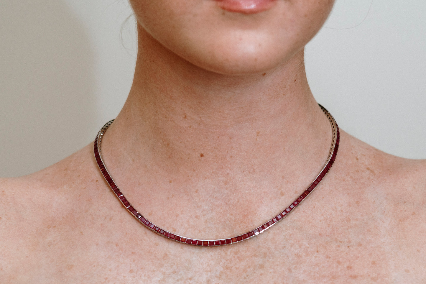 Collar Tennis Zafiro
