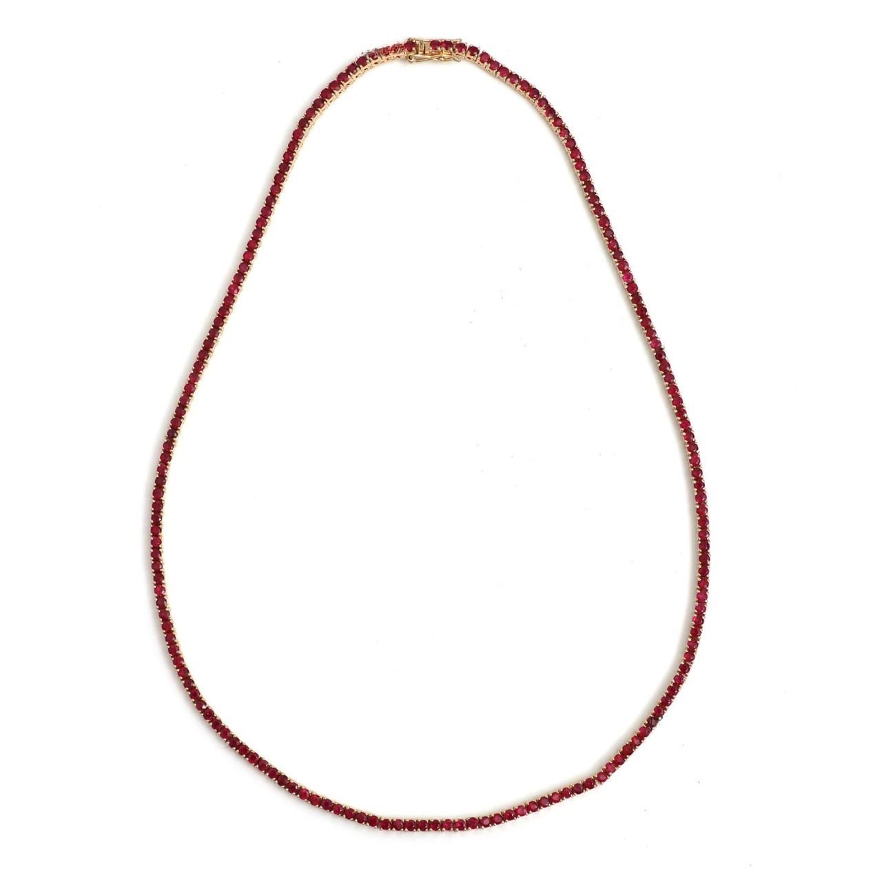 Collar Tennis Zafiro