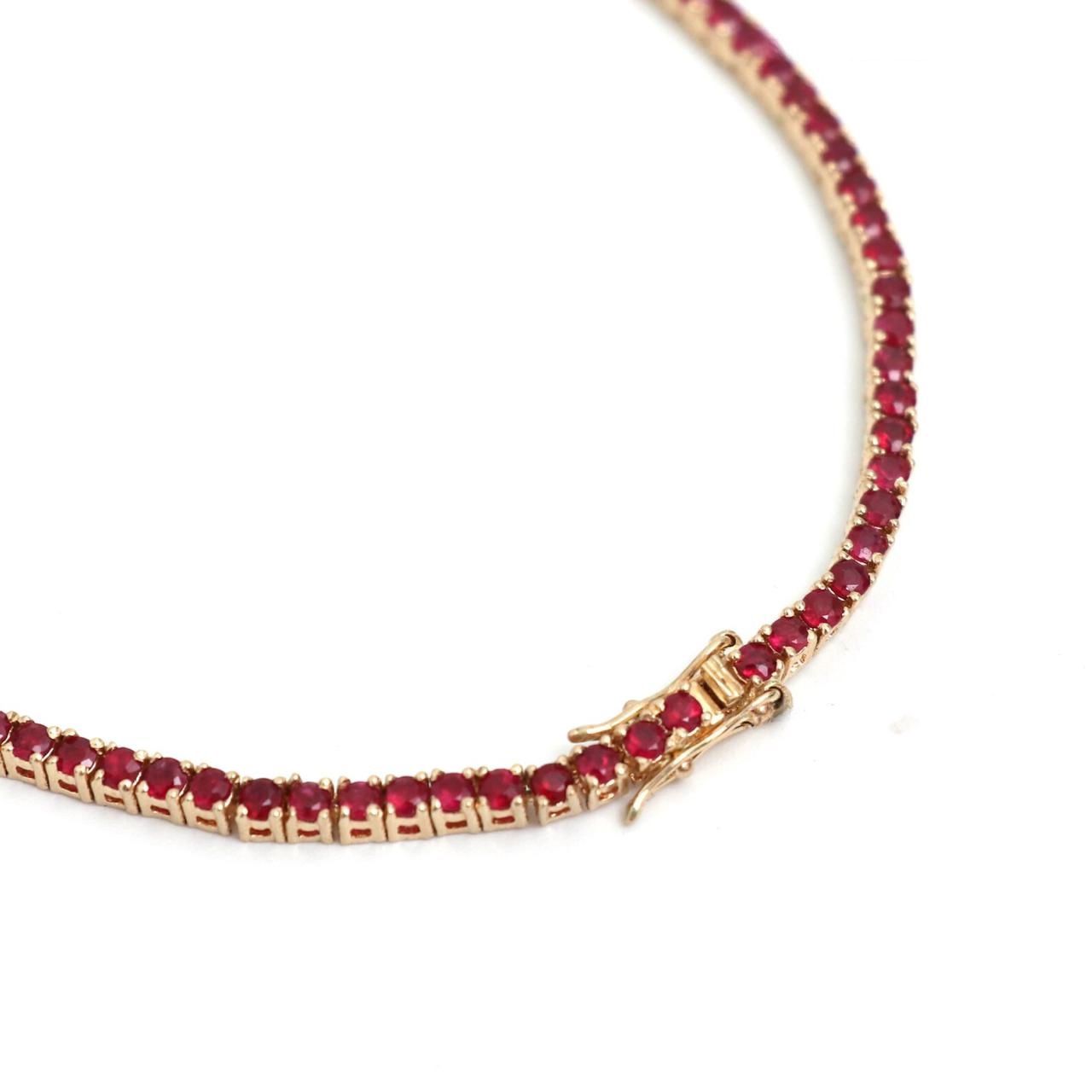 Collar Tennis Zafiro