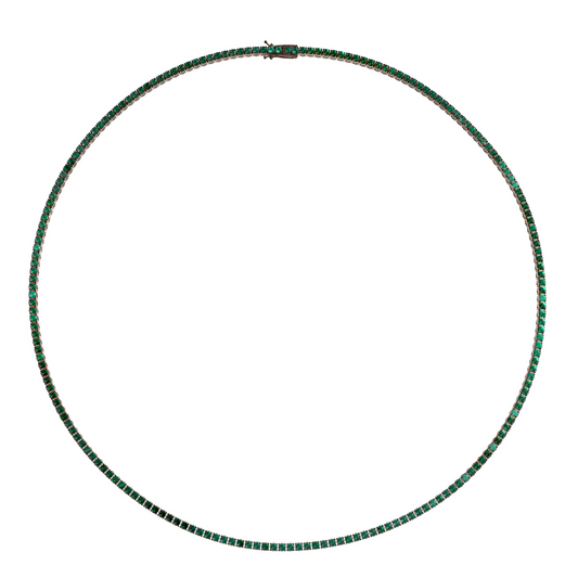 Collar Tennis Esmeralda