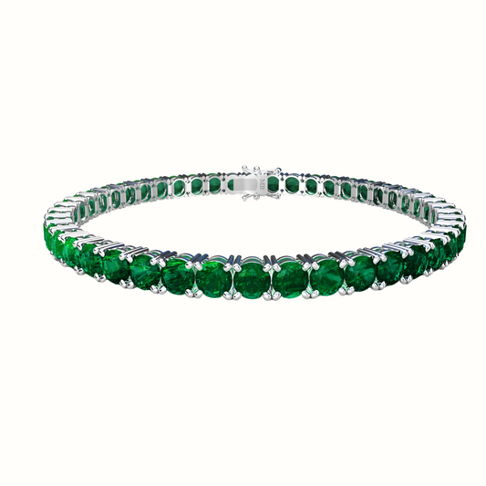 Tennis Bracelet Esmeralda