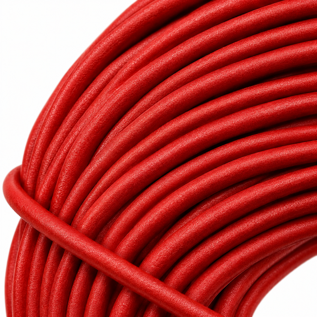 Color del cuero: Rojo